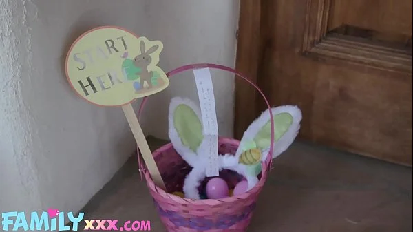 Horny Little Teen Fucks Her StepBrother For Easter Quarantine