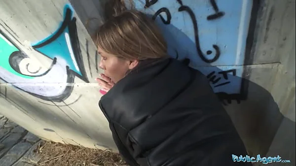 Public Agent Zlata Shine and her world class perfect boobs fucked by a stranger with a big dick