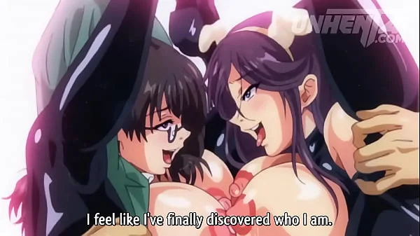 Orgy at College's Bathroom #2 - Hentai [ENG]