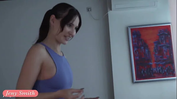 Jeny Smith Got Naked And Seducing The Instructor. He Touch Her Everywhere... What's next?