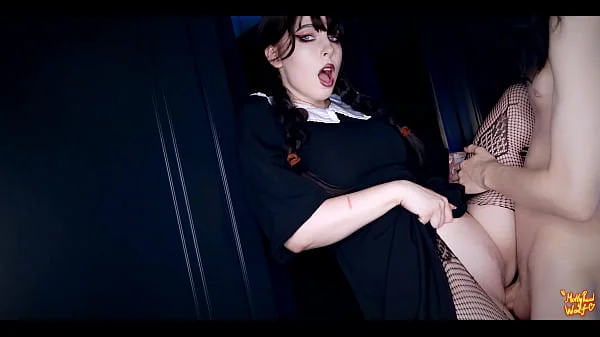 Wednesday fucked by Xavier's big cock