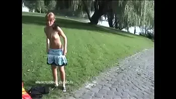 Vanessa Nude In Public Part 3