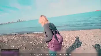 Public Agent fuck Russian Teen in Doggy Under the Bridge with Cum Swallow