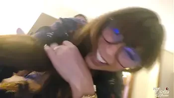 Hace tanto frio que no me quito la pijama para que me coja