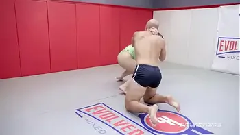 Dan Ferrari Absoutely Manhandles Carmen Valentina and Fucks Her Right On the Mat
