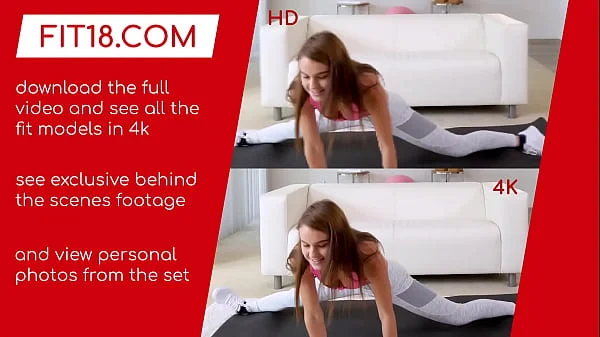 FIT18 - Veronica Church - Casting Green Eye Teen Who Loves Naked Yoga