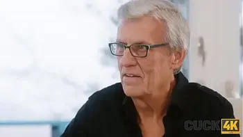 CUCK4K. Hospitable hairy cunt of the married MILF willingly meets husband's dick