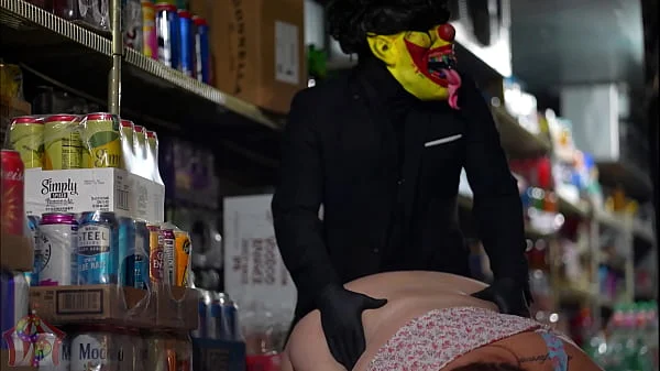 Horny BBW Gets Fucked At The Local 7- Eleven