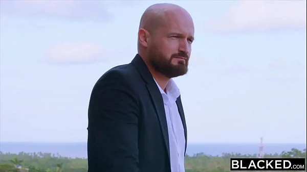 BLACKED Thick hot Blonde Miss Jackson gets a BBC creampie