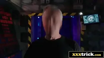 Sexy British Babes In FFM Thresome Aboard Fake Space Taxi