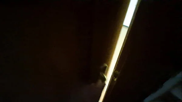Wife hides in a travel and gets anal creampie from her husband's best friend