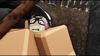 slut gets fucked in cage