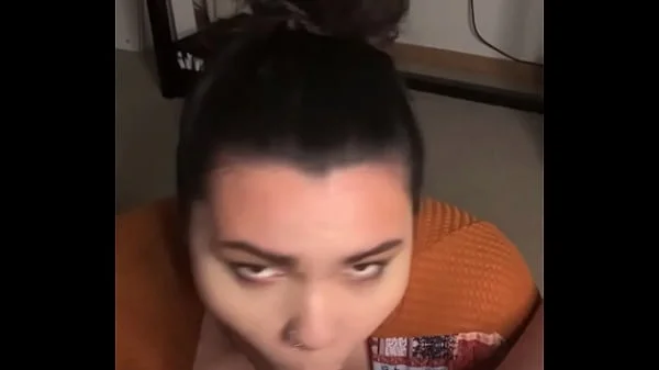 Cum Swallowing Blowjob! Post Orgasm Sucking