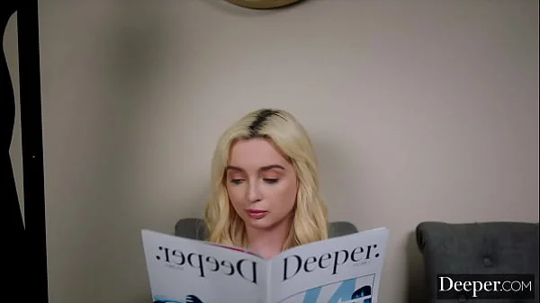 Deeper. Petite Blondie Lexi gets filled by Anton's thick BBC