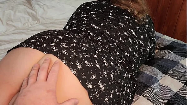 Huge ass young milf bounces on cock and has an orgasm