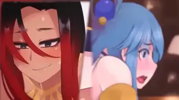 Aqua tem seu cuzinho aberto por um pau enorme