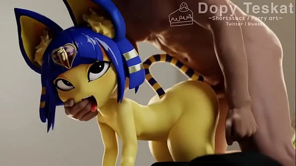 Ankha dando para o negão