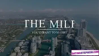 Perfect MILF date set up by his stepmom and Bunny Madison was ready for it