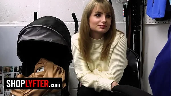 Evie Gets Busted With Her Baby Stroller For Shoplifting And Is Taken For Questioning