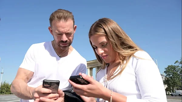 Horny Babe Eveline Dellai Invites Tourists Back For No Strings DP Fuck Frenzy GP2830