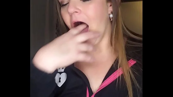 Mandie Maytag's Drooling Long Tongue with Light Gagging