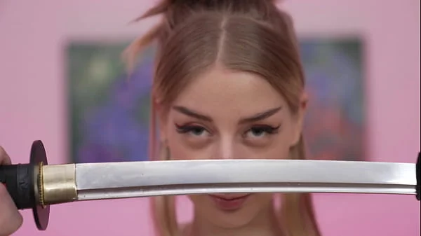 Very slow ANAL fucking witn skinny teen Sasha Page ! PISS