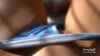 Teen 18yo shows her Exxxtra wet panties