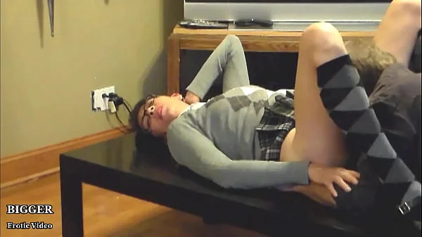 Shy Twin Babysitter gets a mouthful