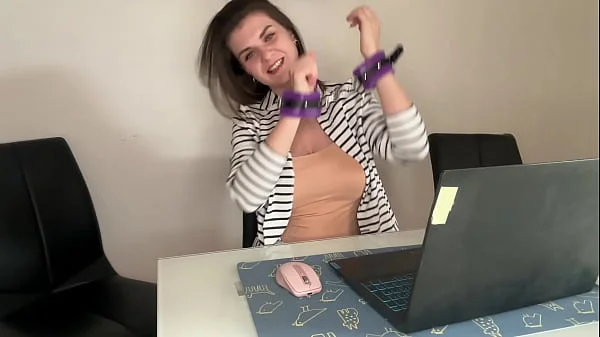 Stepmother made a huge cum when she was caught by her stepson