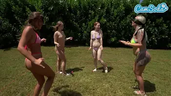 Camsoda - Blindfolded Chicken Game Big Butt Spanking