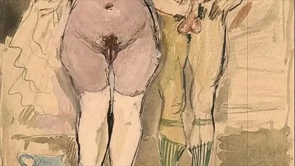 vintage erotic drawings