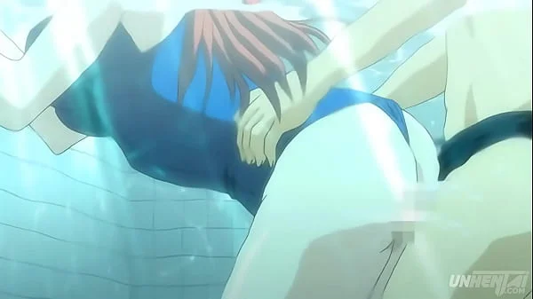 Step Sister Asks For Sex in the Pool - Hentai uncensored [Subtitled]
