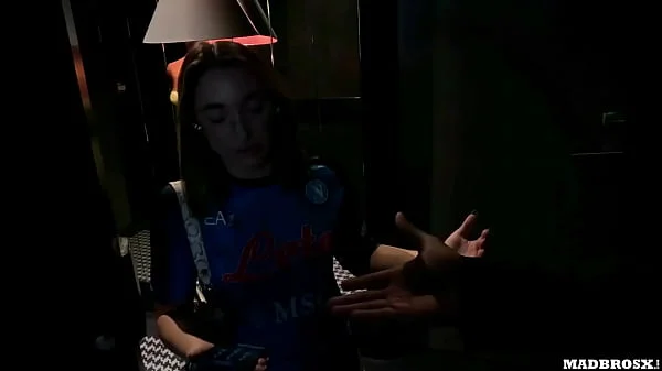 An Italian Fan From Napoli Cheats On Her Boyfriend And Agrees To Get Her Ass Pounded To Apologize !!!