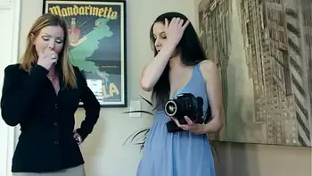 Milf Mom Amber Michaels with young Rilee Marks