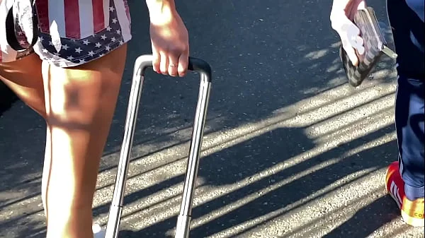 The student gave herself to strangers who offered her double penetration