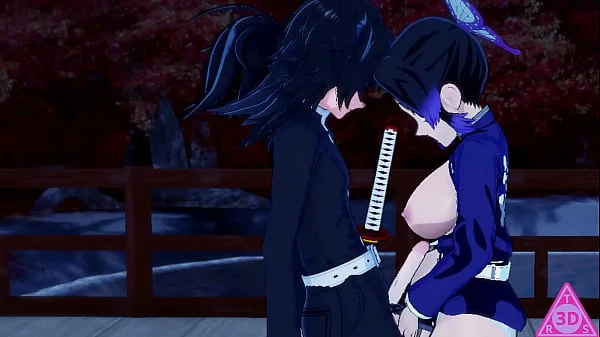Kocho Shinobu Tomioka Giyu kimetsu no yaiba hentai videos have sex blowjob handjob horny and cumshot gameplay porn uncensored... Thereal3dstories..
