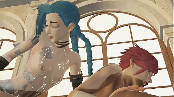 Arcane - Sex with Vi and Jinx [4K, 60FPS, 3D Hentai Game, Uncensored, Ultra Settings]