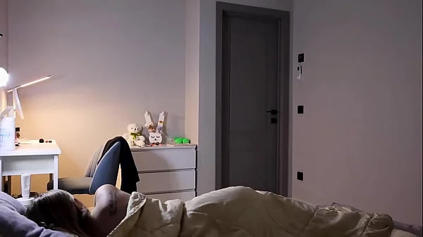 Stepson and stepmother during thunder