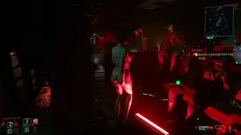 Judy X Johnny Silverhand hidden sex scene