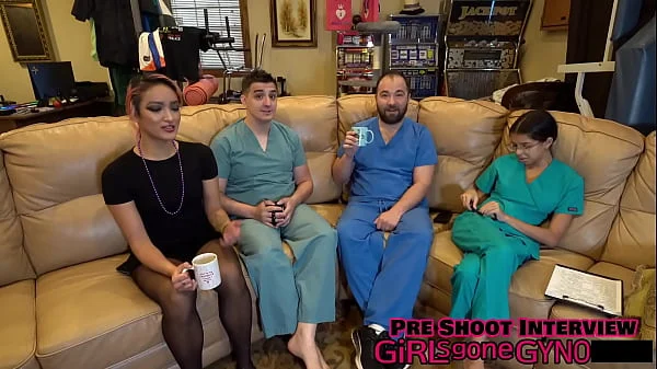 Channy Crossfire Gets 2022 Checkup From Male Doctor Canada At GirlsGoneGyno Reup