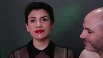 Cum dripping from mouth