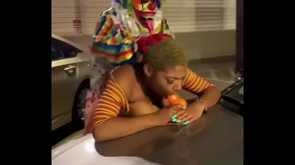 She had two dicks at once