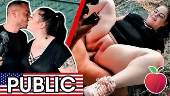 BIG GERMAN girl AnastasiaXXX gets some stranger's DICK in her CUNT right next to the autobahn! (ENGLISH) Dates66.com