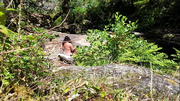 Voyeur Stranger Fucks Girl on Nudist Beach. She's Shocked!