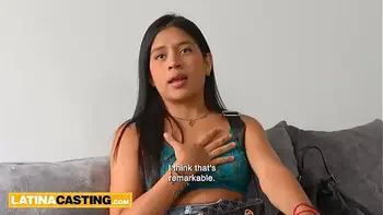 Hot teen Latina fucked in her uniform by big gringo sugardaddy