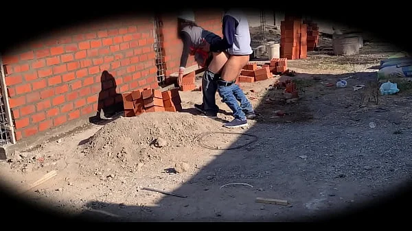 cámara de seguridad en obra de construcción Ingeniera Nataly