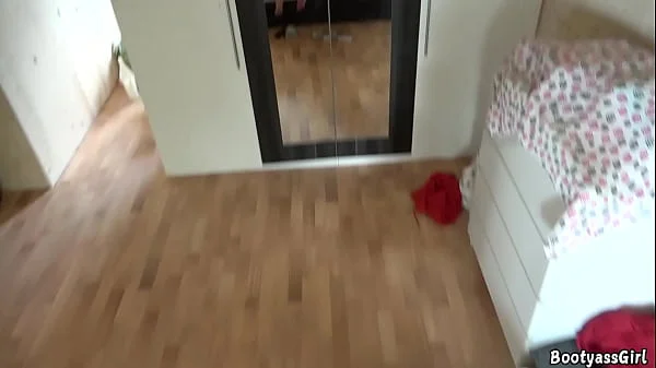 Horny wife enjoys with neighbor while husband is at work
