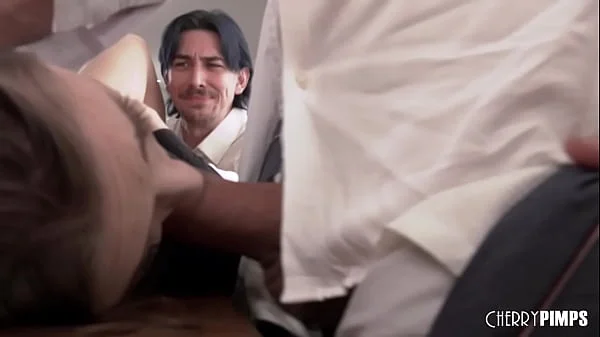 Horny Blonde Cucks Her Husband With Her Doctor Because She Wants To Get Pregnant!