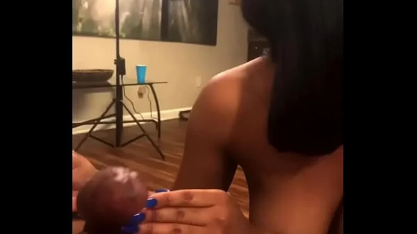 blu mere shows Handsomedevan girlfriend how to suck devans  dick  on live