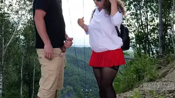 Exhibitionist Fucked By Crazy Nymphomaniac Stranger! XSanyAny